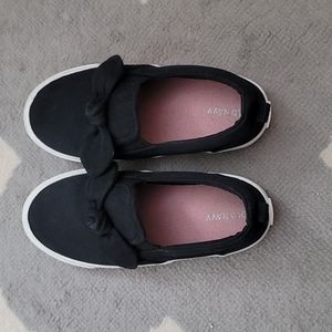 Old Navy canvas black girls shoes
